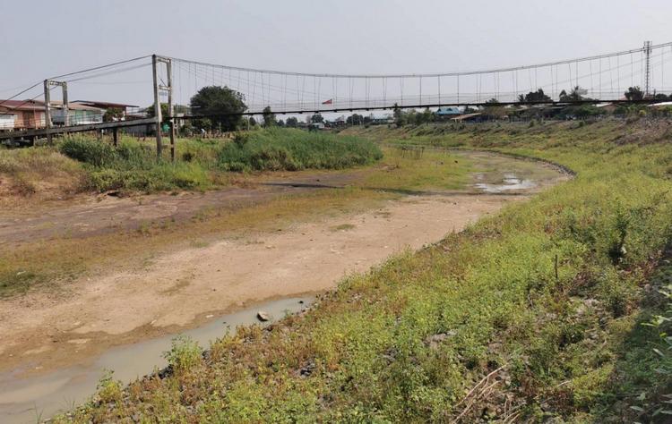 The Yom River in Phichit province dried up in March 2022, while drought is now a threat in the eastern part of the country.