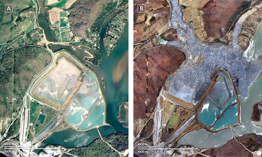 Kingston Fossil Plant coal fly ash slurry spill