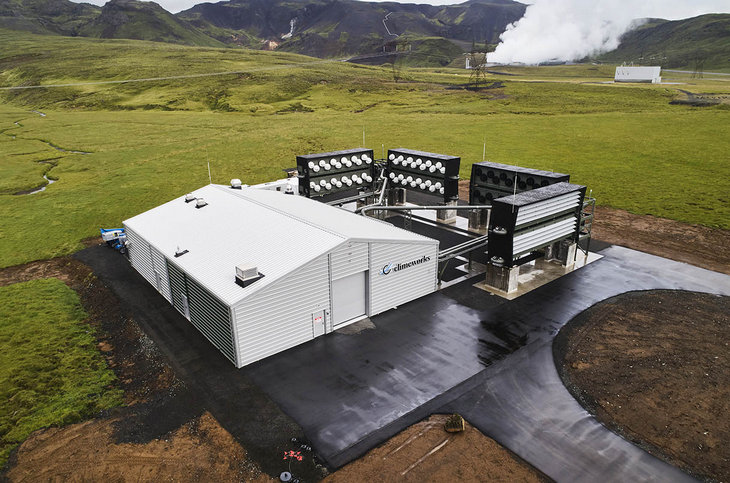 Climeworks, which operates this Orca carbon capture and storage plant in Hellisheidi, Iceland, was selected as a team member for a new facility in Louisiana that will be capable of capturing 1 million tons of carbon dioxide annually.