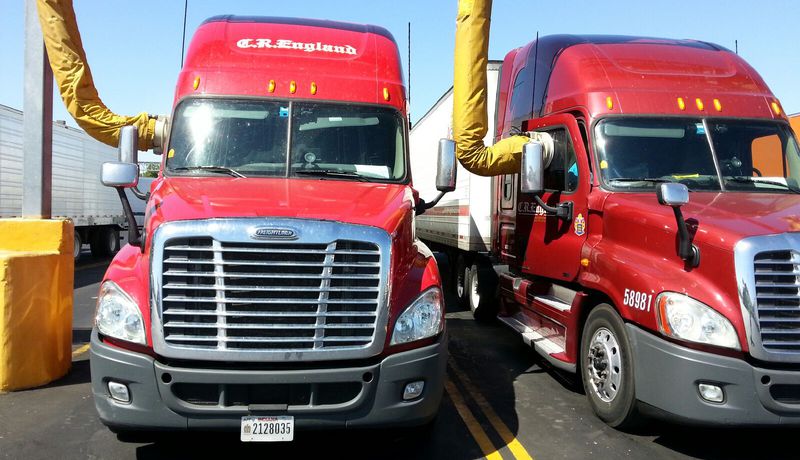 Truck stop electrification