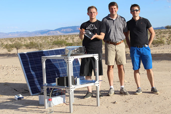 An improved water harvester