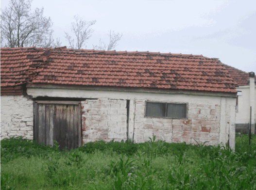 Building damaged by the surface deformations occurring at the Valtonera Village, at the West of the Amyntaio Open Pit Coal Mine, West Macedonia.