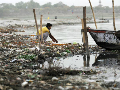 India Stems Tide of Pollution Into Ganges River