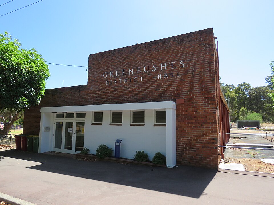 Greenbushes District Hall, January 2022 01.jpg