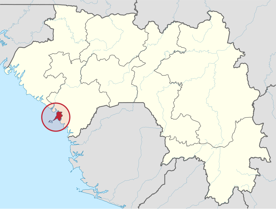 Conakry in Guinea (special marker).svg