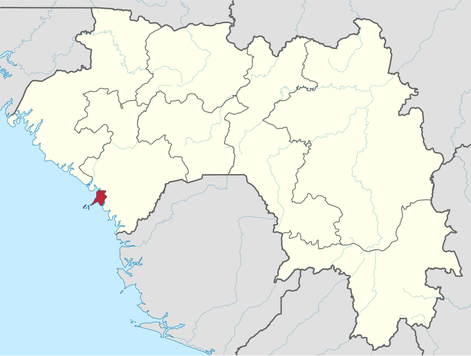 Conakry in Guinea.svg