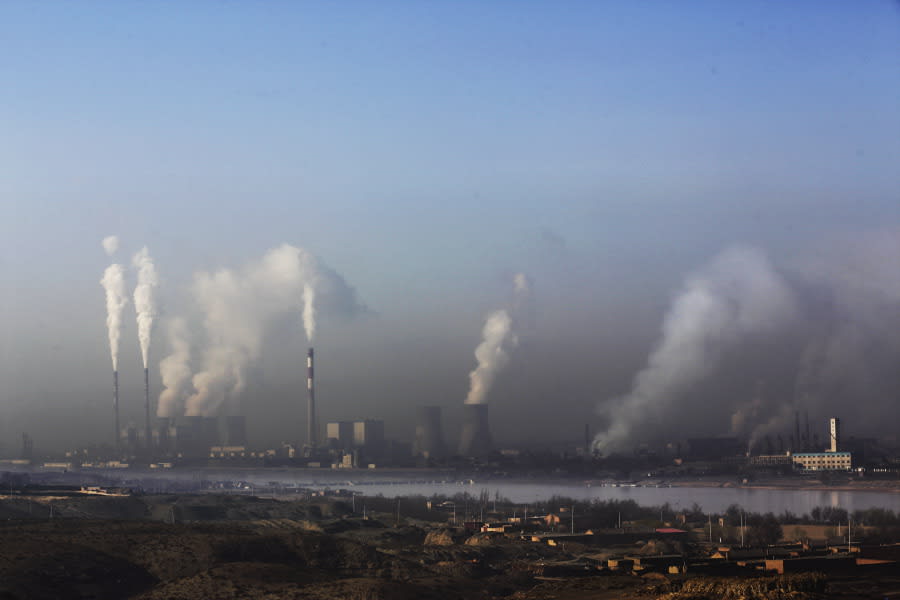 Coal processing plants line 100 miles of the riverbank