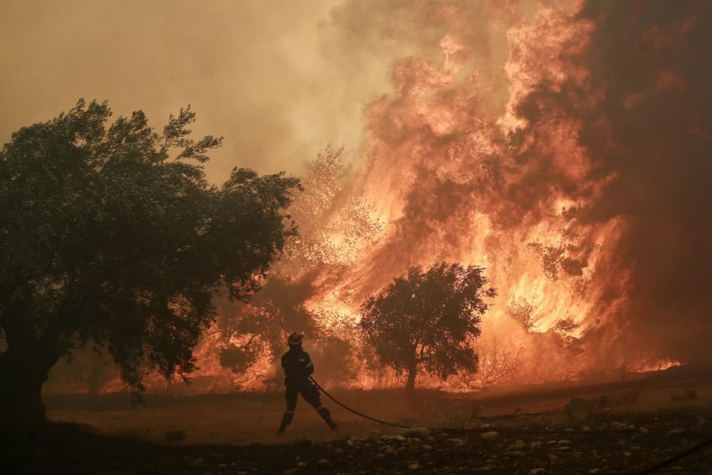 Wildfires in Spain