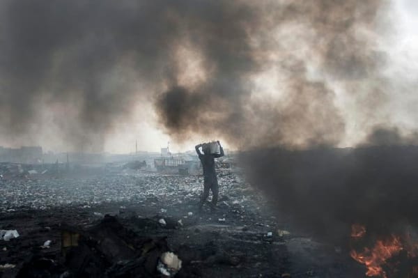 Accra's air is highly contaminated