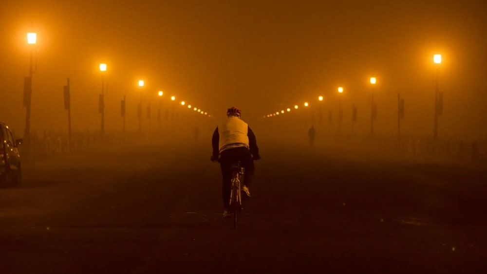 A significant proportion of New Delhi's air pollution is generated outside the city bounds by burning crop fields after harvest