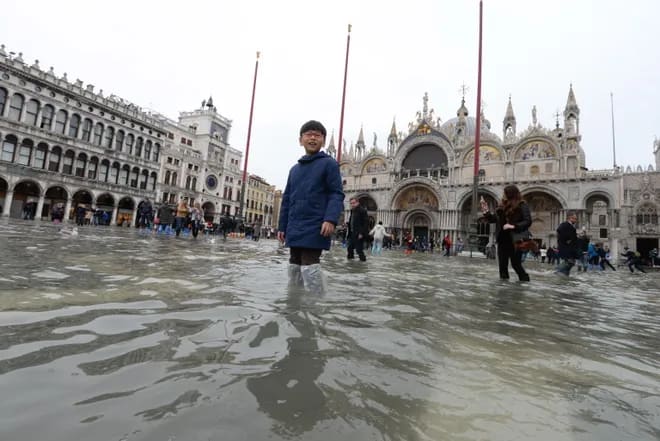Flooding in Venice