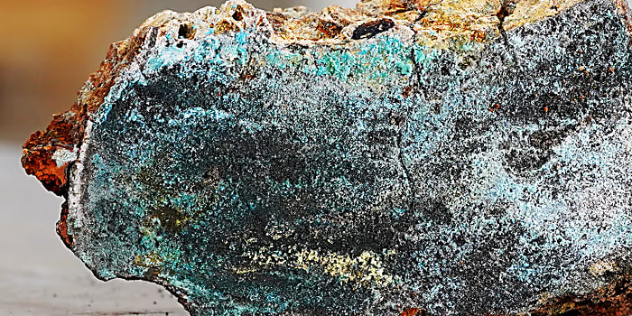 A seabed nodule obtained during a Norwegian Petroleum