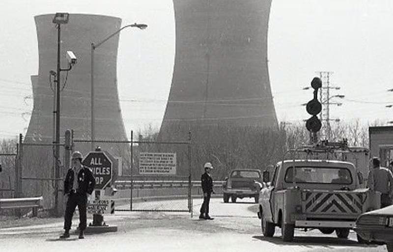 A cooling mechanism malfunctioned and a general emergency is called a Three Mile Island in Londonderry Twp., Dauphin County on March 28, 1979.