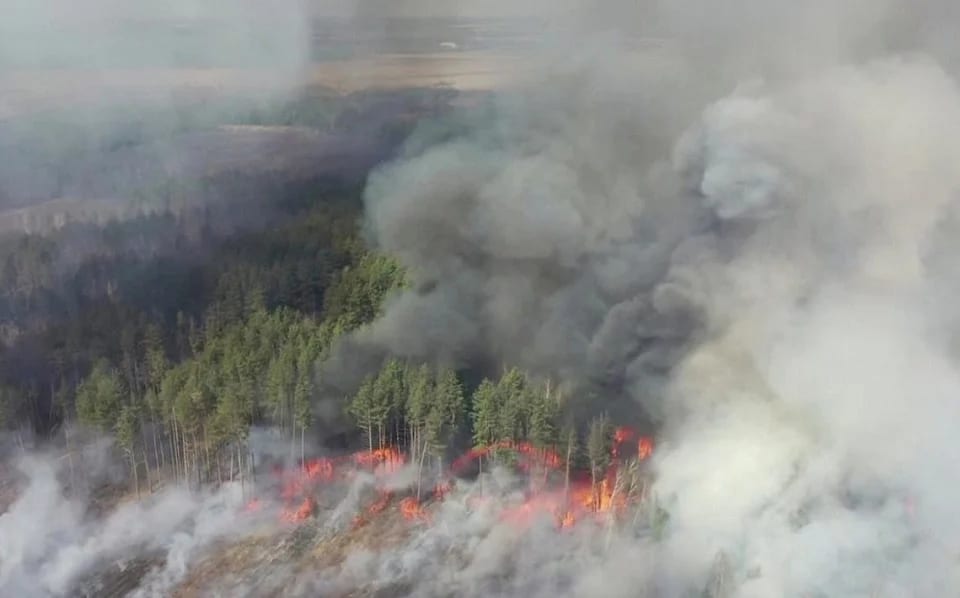 Chernobyl fire has not affected Greece