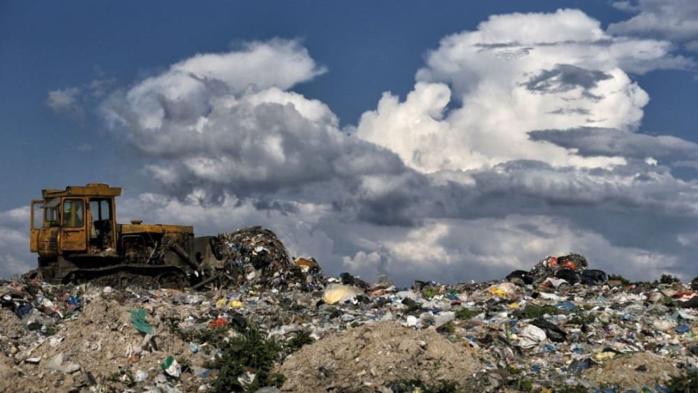 Ecological disaster of landfill No. 6