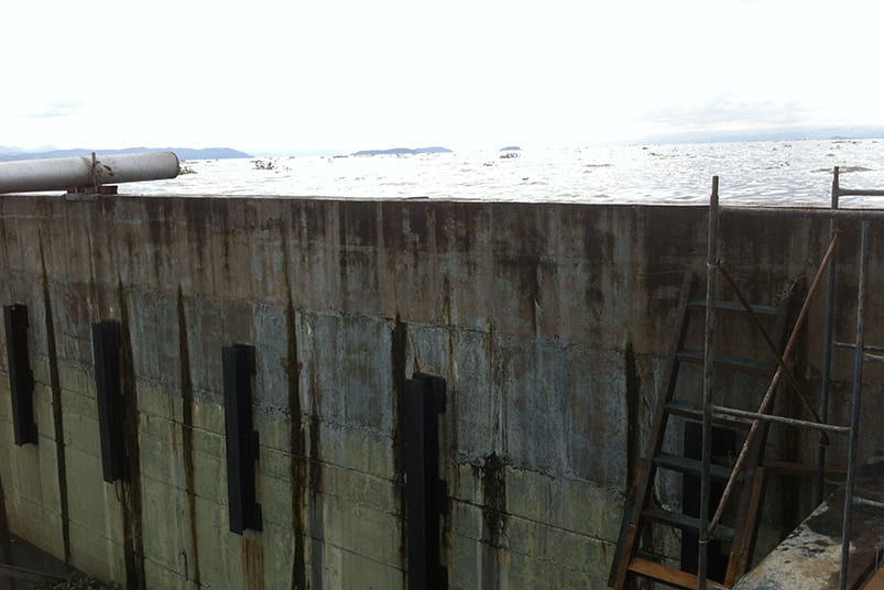 Wall of La Punta
