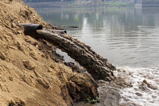 Pollution of rivers of Ukraine