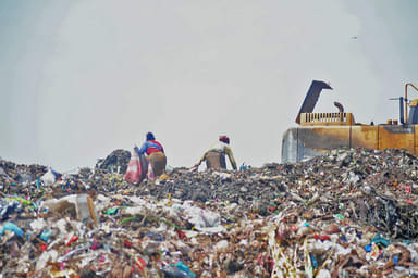 Landfills leach toxic waste into Dhaka's groundwater