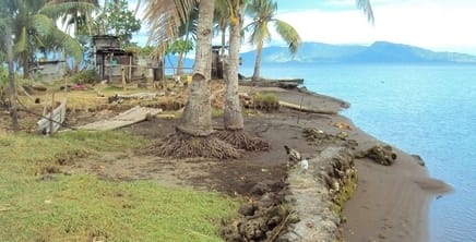 Fiji’s ‘sinking’ Vunidogoloa Village