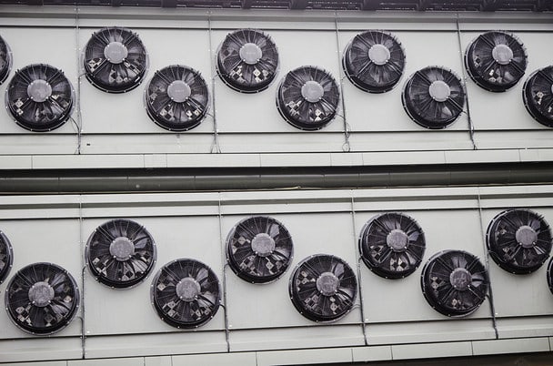 Fans on the Direct air Capture