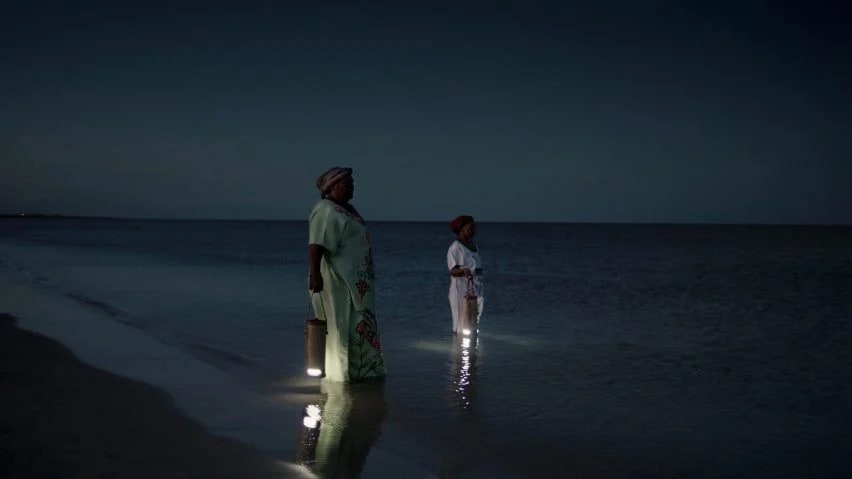 WaterLight is a portable lantern that can be charged with salt water or urine