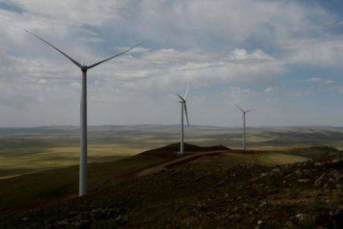 Mongolia confronts smog with launch of first wind farm