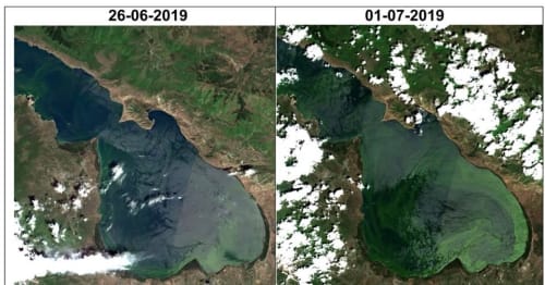 Uncontrolled abstraction of Lake Sevan, Armenia