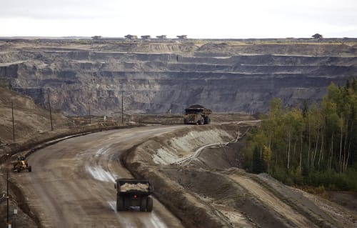 Tar sands oil, Canada
