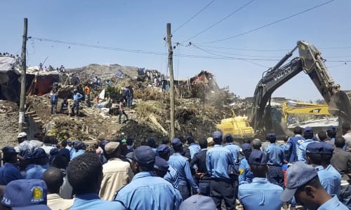 Unauthorized landfill in Addis Ababa leads to people's deaths