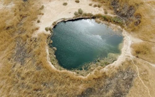 Dry up of Sawa Lake, Iraq