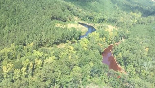 The Colonial Pipeline oil spill in North Carolina, United States