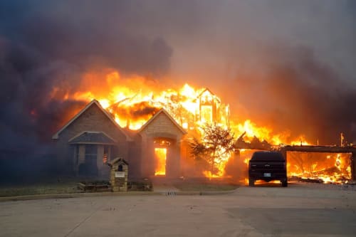 Wildfires in Oklahoma, US