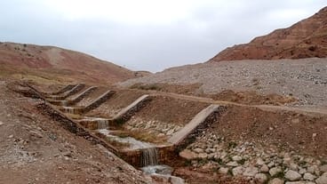 Groundwater pollution with radioactive waste in Mailuu-Suu, Kyrgyzstan