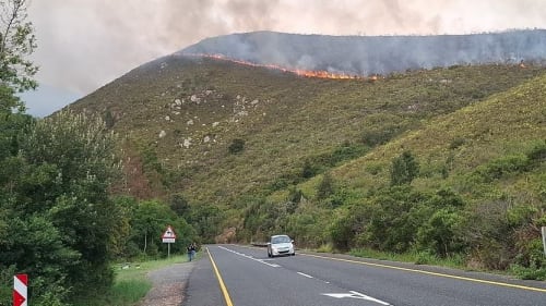Wildfires in South Africa