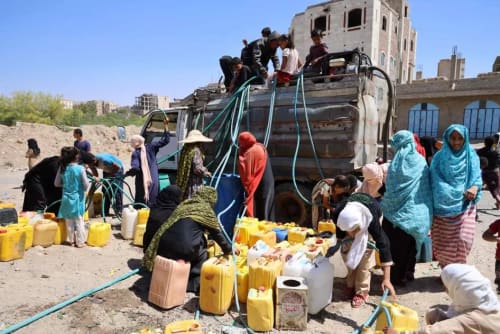 Water scarcity in Yemen