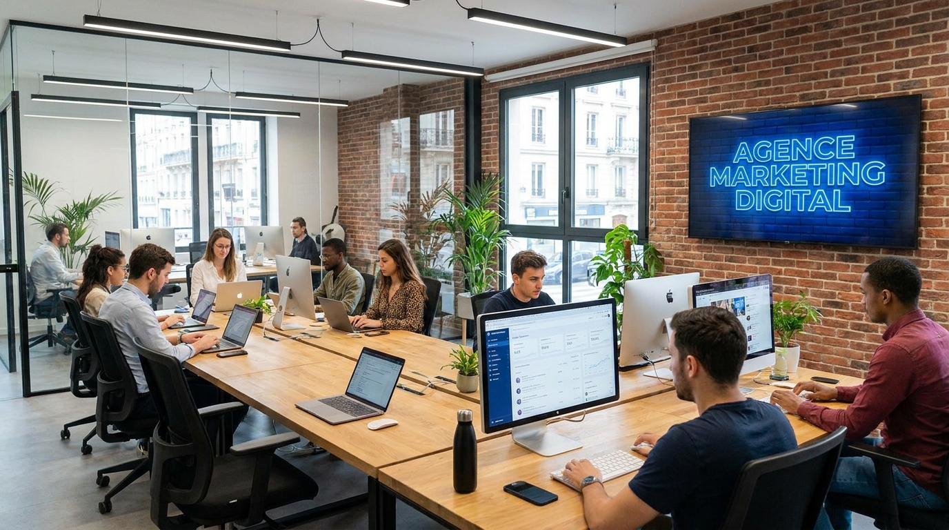 meilleure agence marketing digital — comparatif 2026