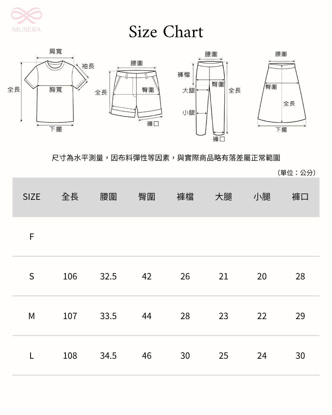 【 𝜗ৎ𝟬𝟬𝟲 】比例作弊｜修身丹寧刷色喇叭褲 尺寸表