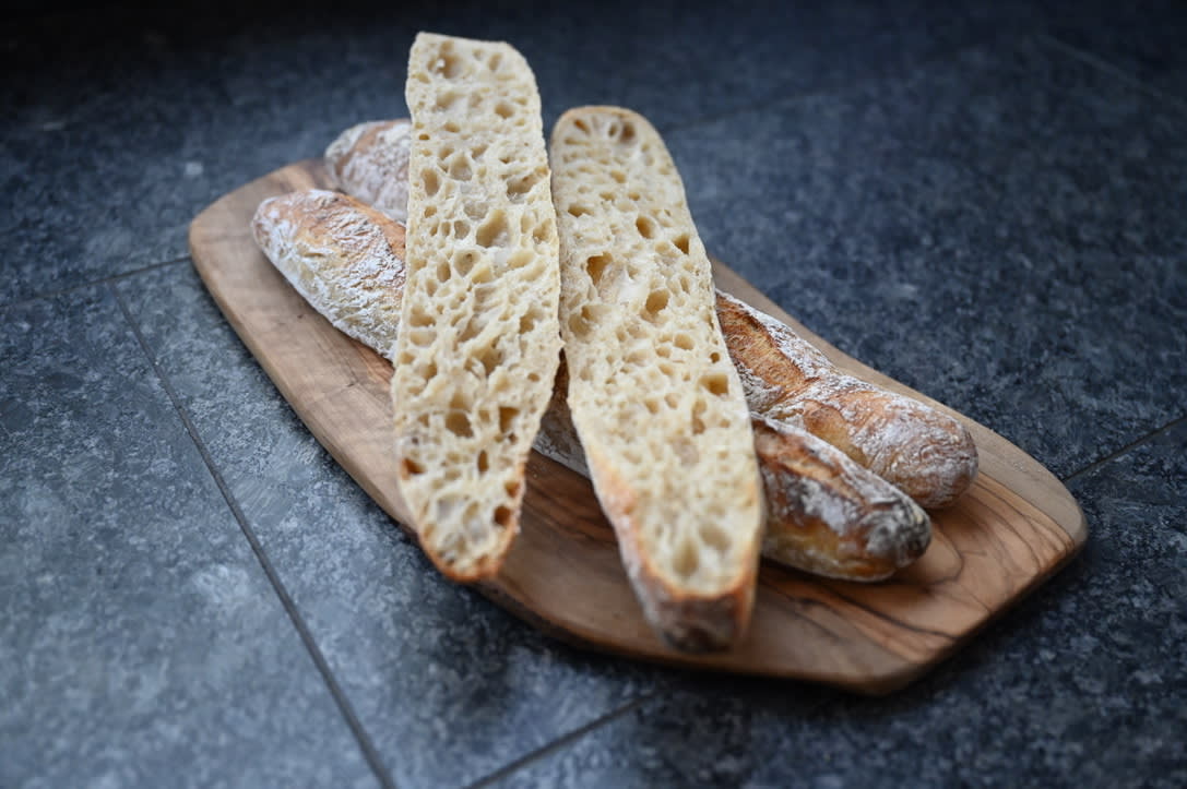 High Hydration Baguettes