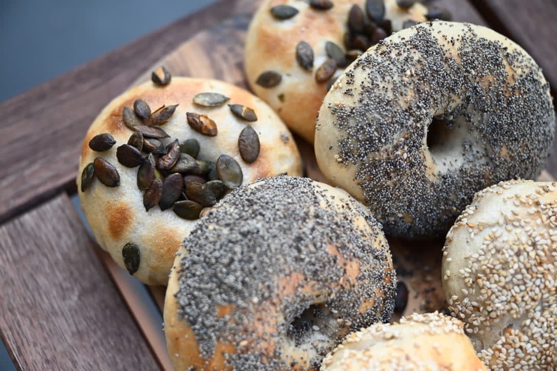 Sourdough Bagels