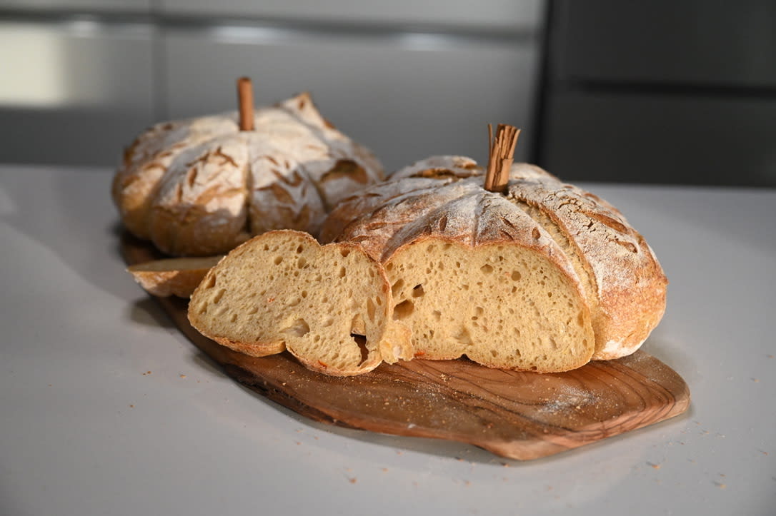 Pumpkin Sourdough Bread