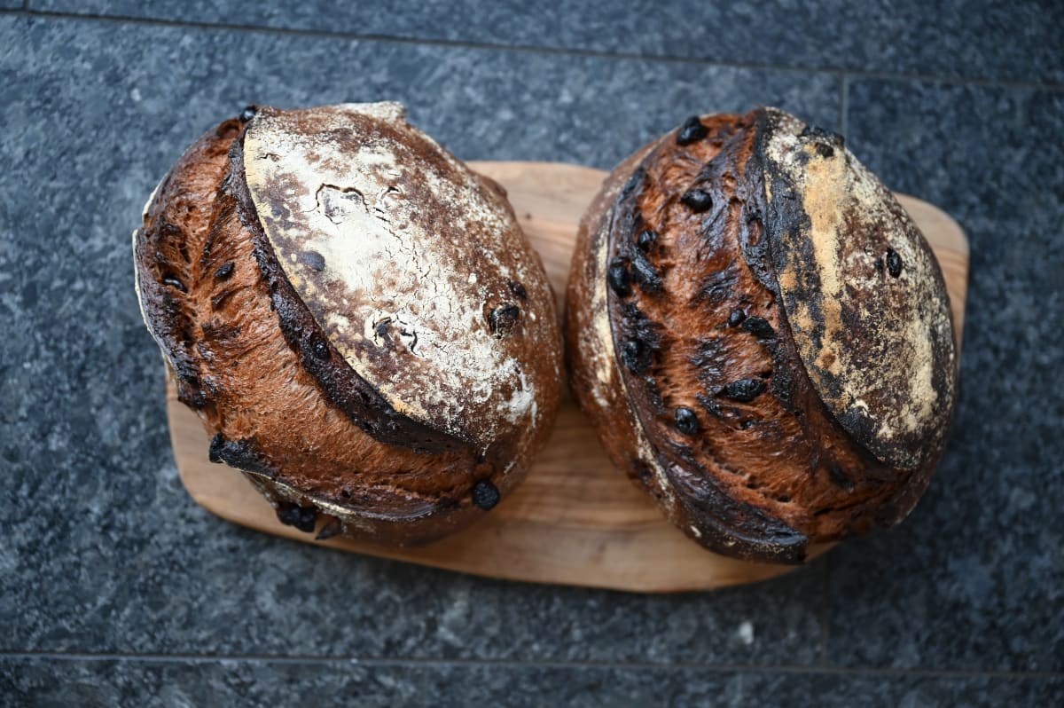 Sourdough Cherry Chocolate Bread