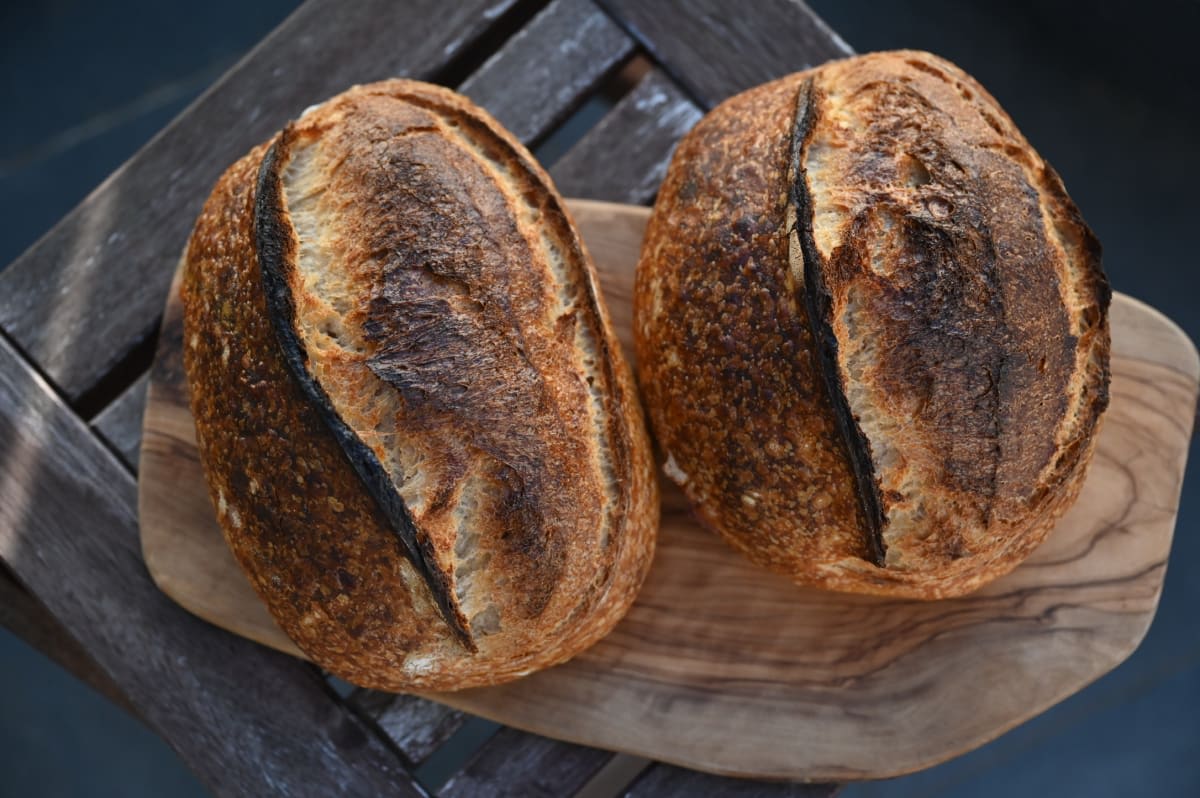 Dark Khorasan Wheat Sourdough Bread