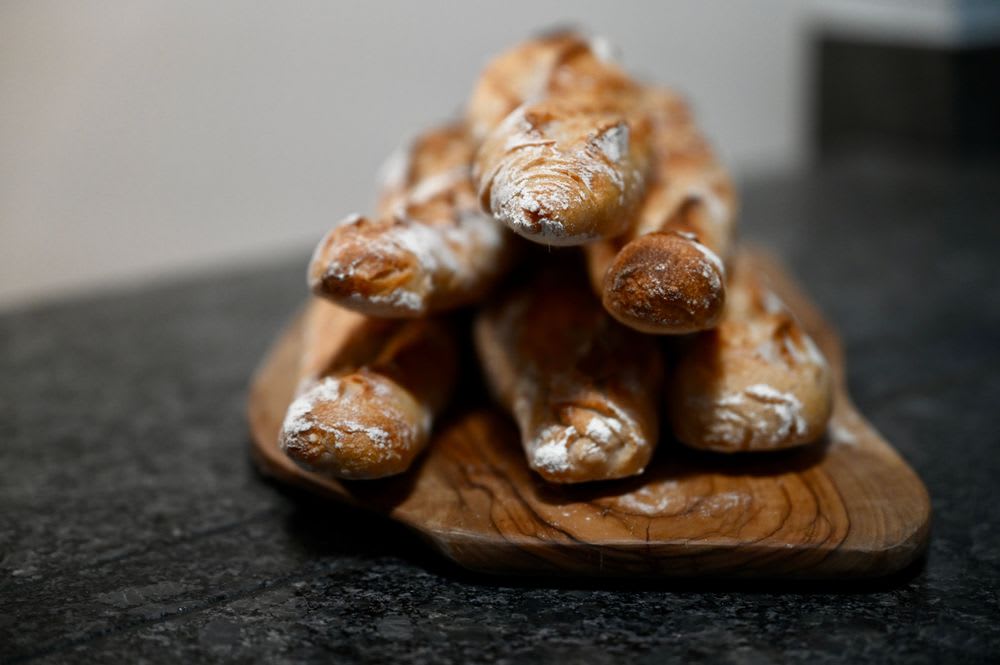Purple Potato Baguettes