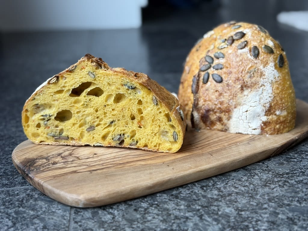 Sourdough Pumpkin Bread