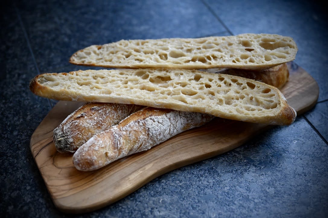High Hydration Baguettes