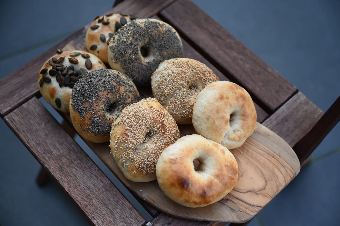 Sourdough Bagels