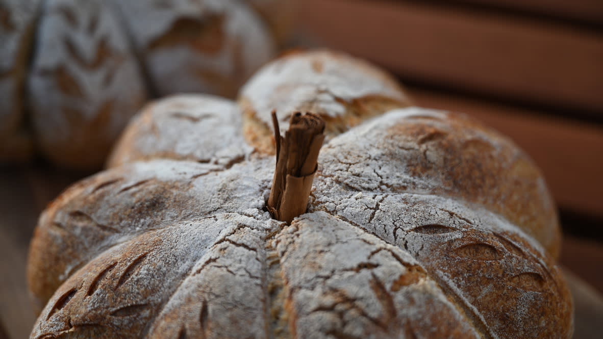 Pumpkin Sourdough Bread