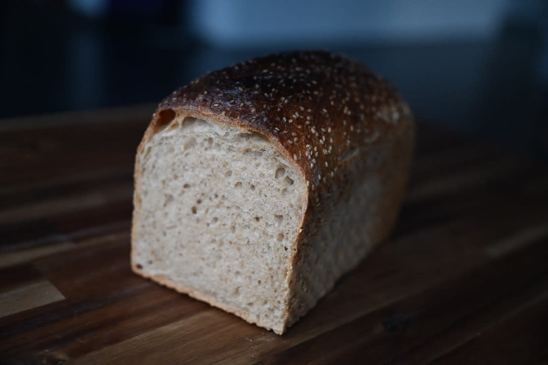Sourdough Sandwich Bread with 50% Wholegrain