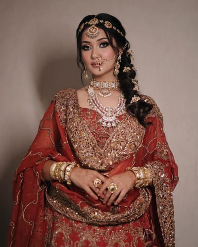 Arabic & Asian Makeup student work