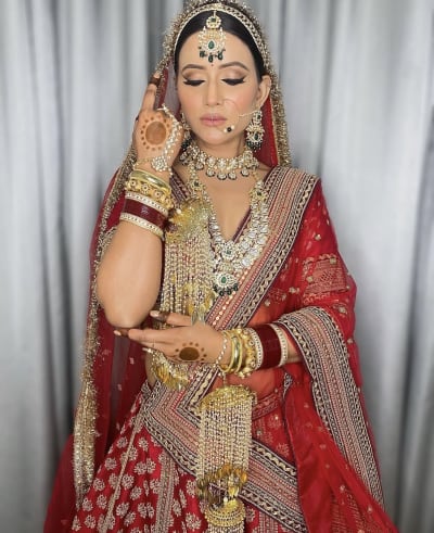 Arabic & Asian Makeup student work